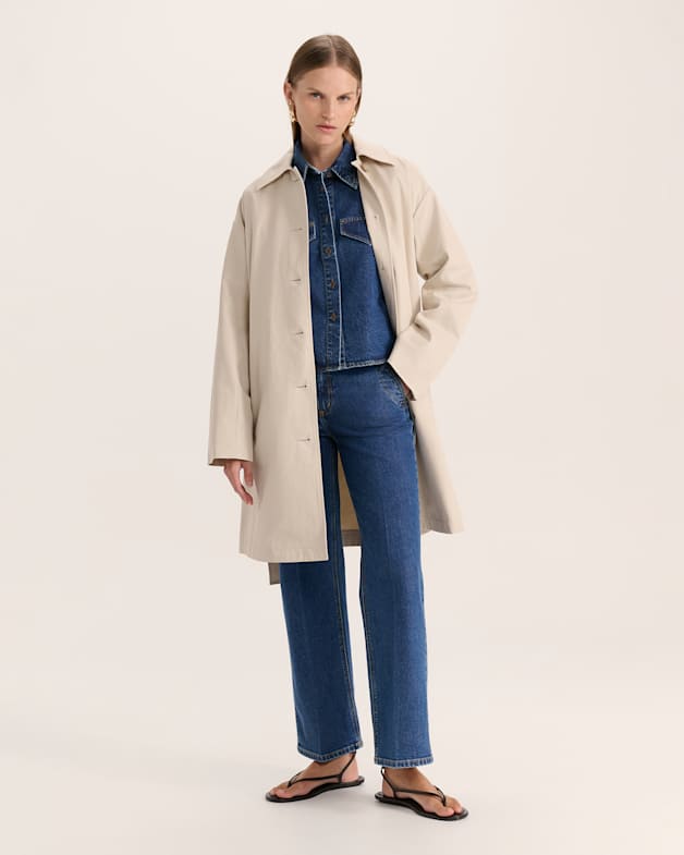 Ava Long Sleeve Denim Shirt