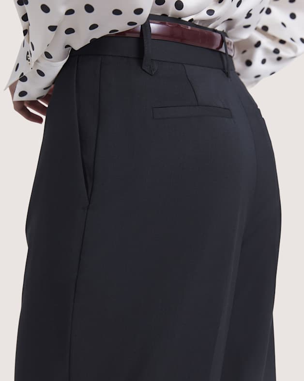 Suki Wide Leg Wool Pant