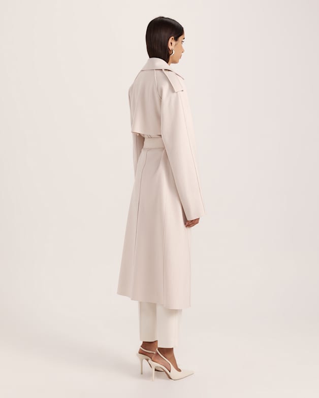 Karla Wool Relaxed Trenchcoat
