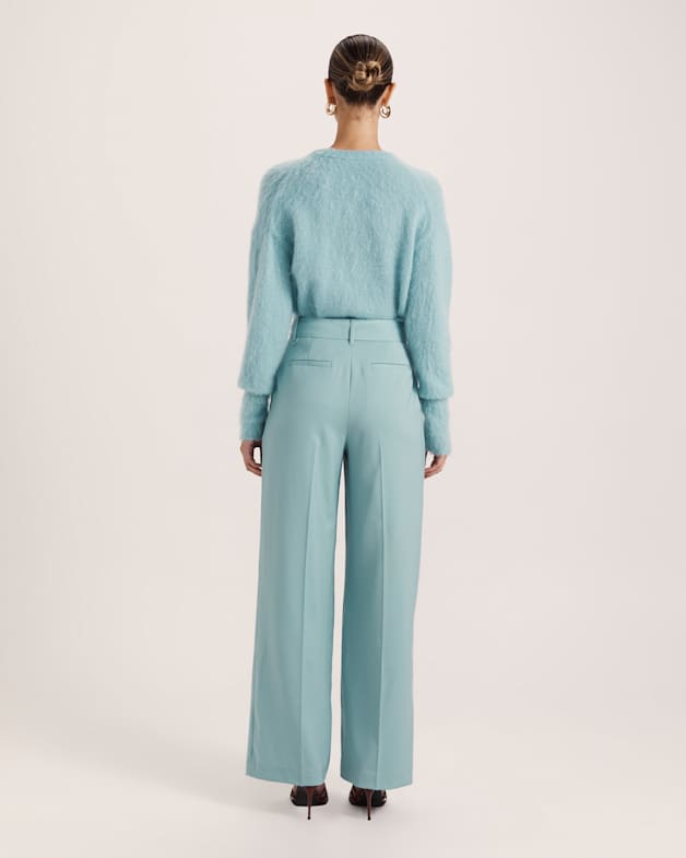 Suki Wide Leg Wool Pant