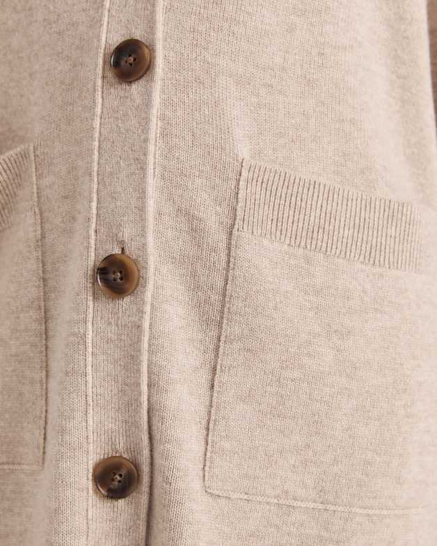 Nara Oversized Cashmere Blend Cardi