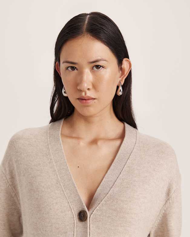 Nara Oversized Cashmere Blend Cardi