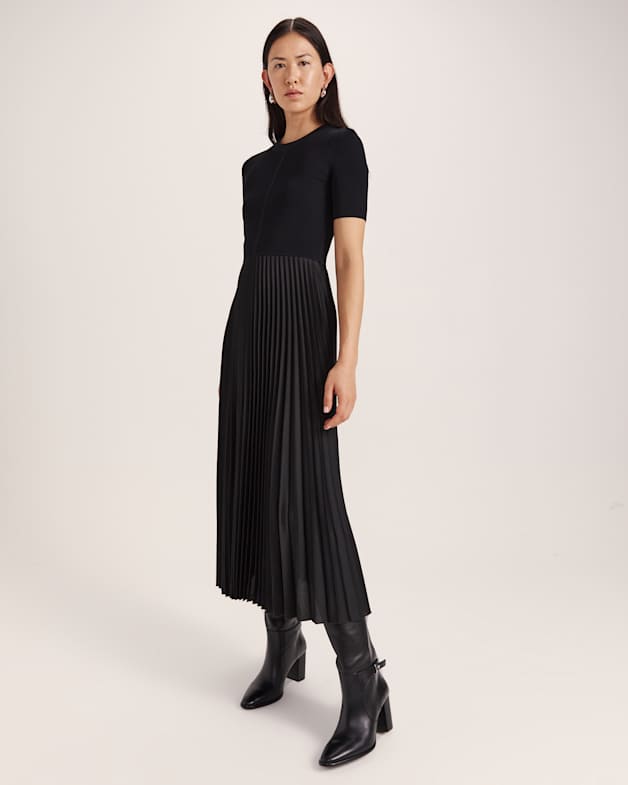 Vicky Mixed Media Dress