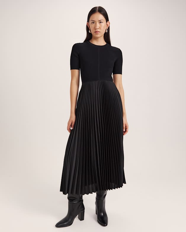 Vicky Mixed Media Dress