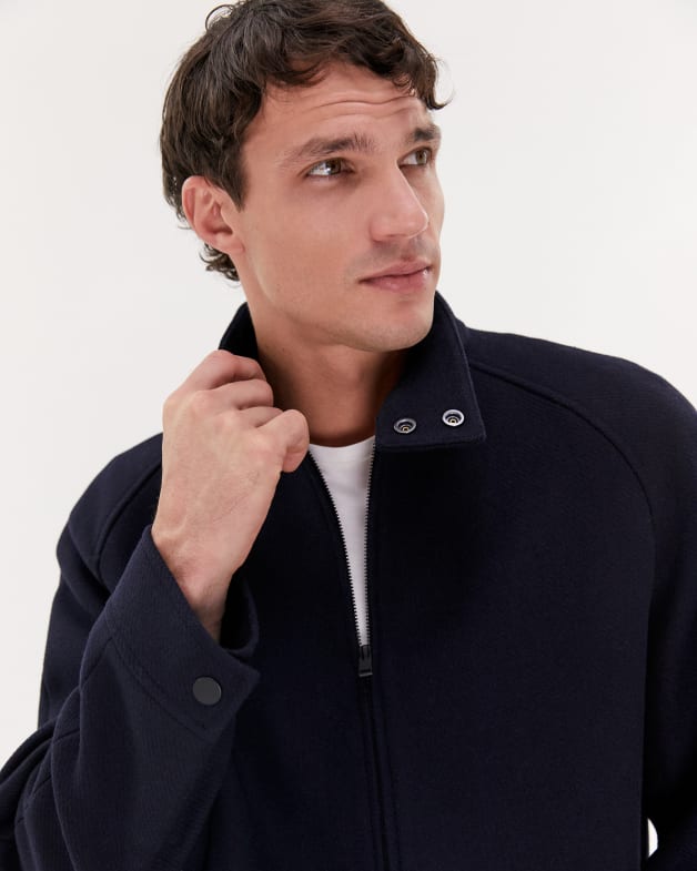 Noah wool check hoodie outlet