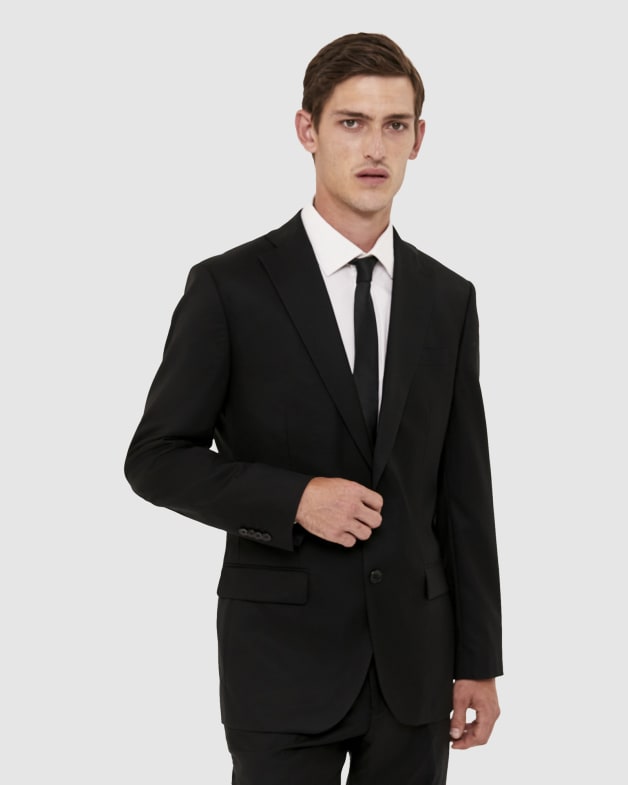 Black hot sale suit coat
