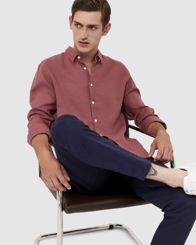 Noland Lightweight Chino Pant in INK