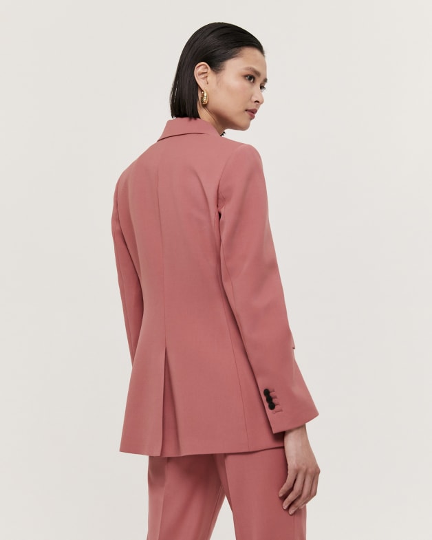 Celeste Wool Double Breasted Blazer SABA