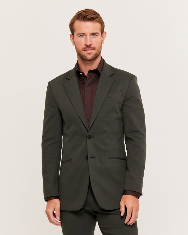 Green shop blazer jacket