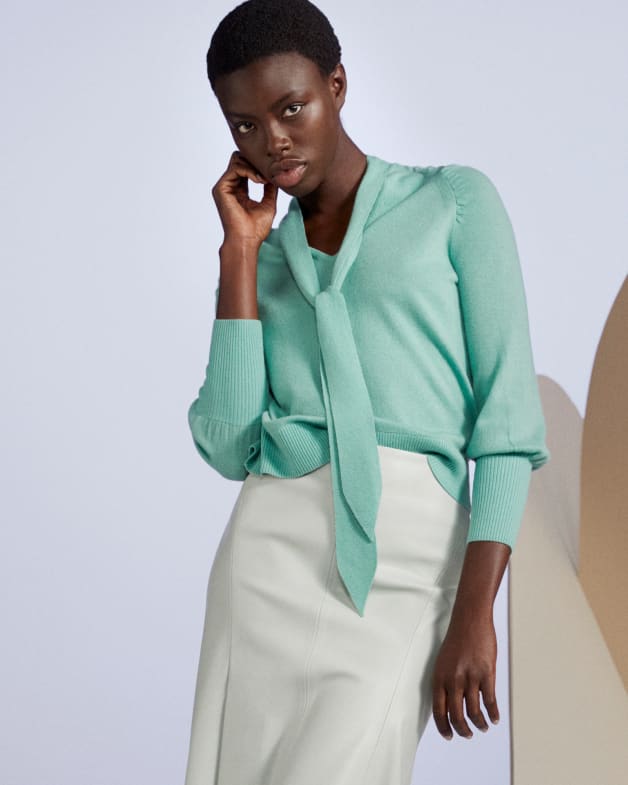Green cashmere store
