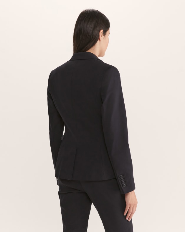 Tia Suit Blazer in BLACK
