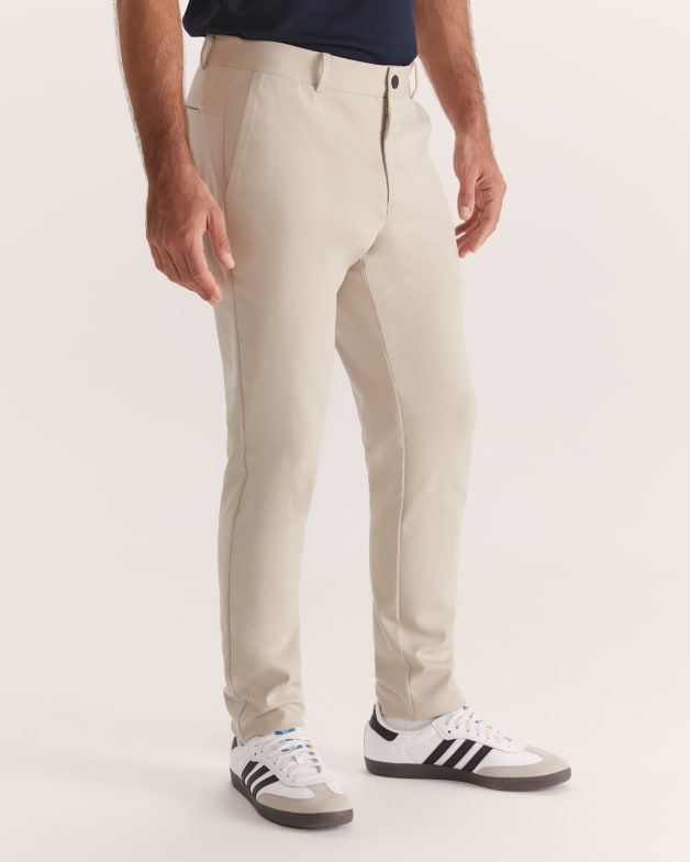 Men's Tall Light Khaki Pants: Traveler Chino Pants, American Tall in 2024