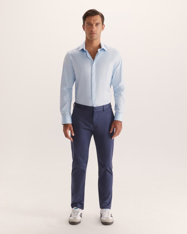 Baxter Slim Chino Pant in DUSK BLUE
