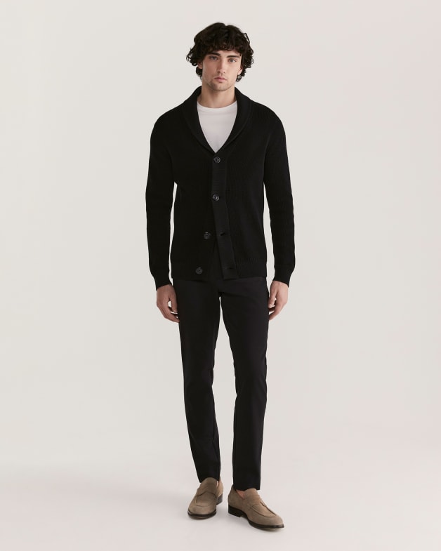 Black cardigan for formal dress shop