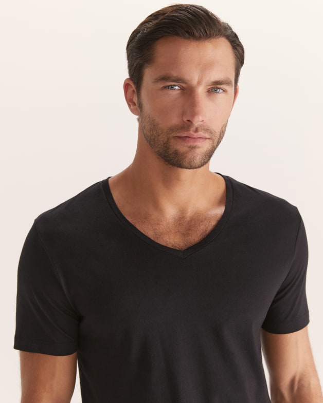 Daniel V Neck Tee SABA