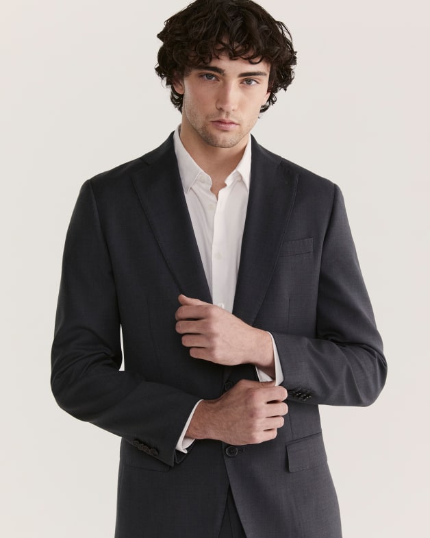 Gray dress jacket on sale