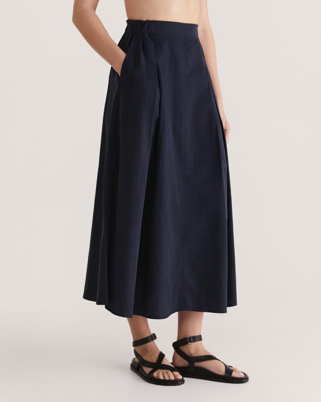 Navy skirt david jones 2025