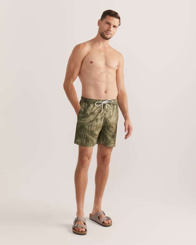 Mens khaki swim shorts outlet