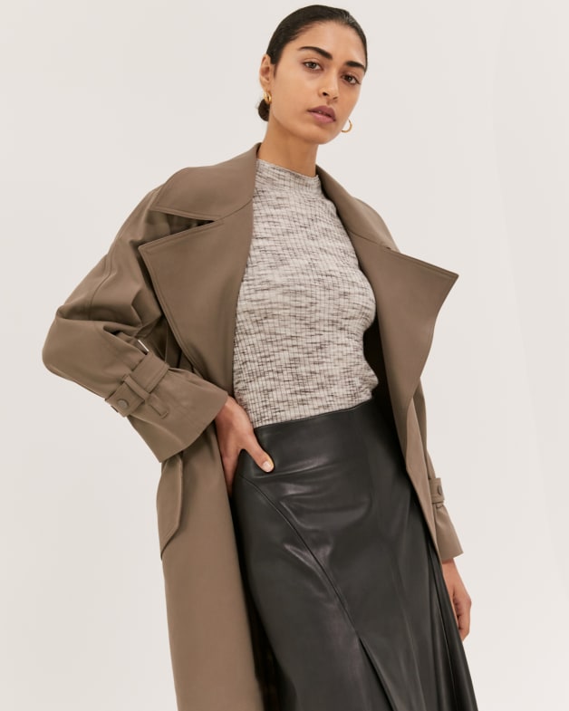 Leather midi skirt clearance australia