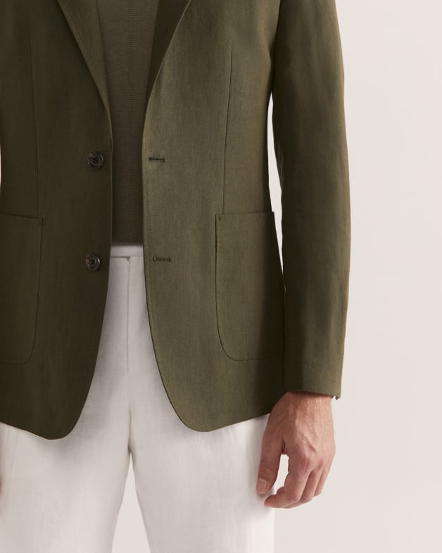 Brookes Cotton Linen Item Blazer SABA