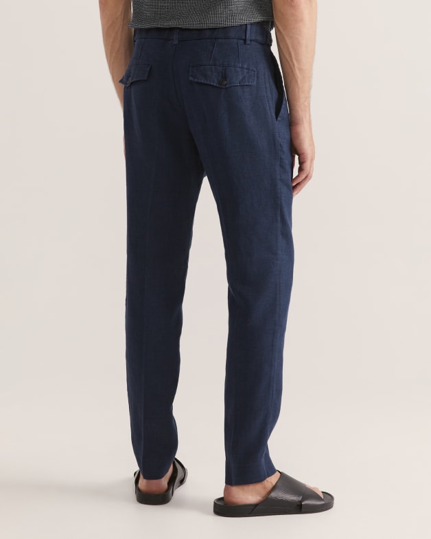 Pleat front shop chinos