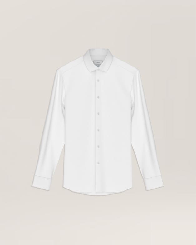 Thin white long sleeve shirt store