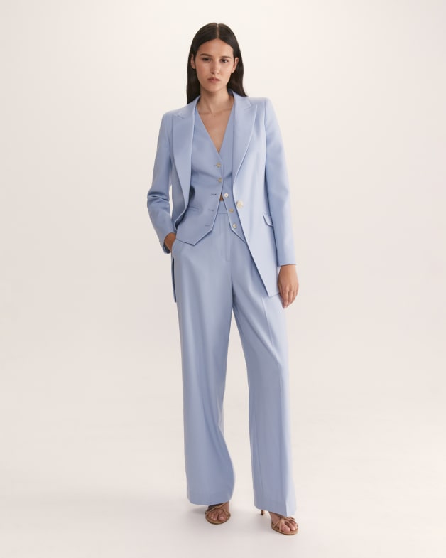 Celeste Wool Longline Blazer SABA