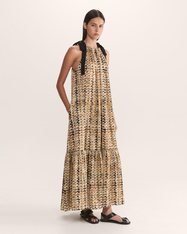 Halter maxi hotsell casual dresses