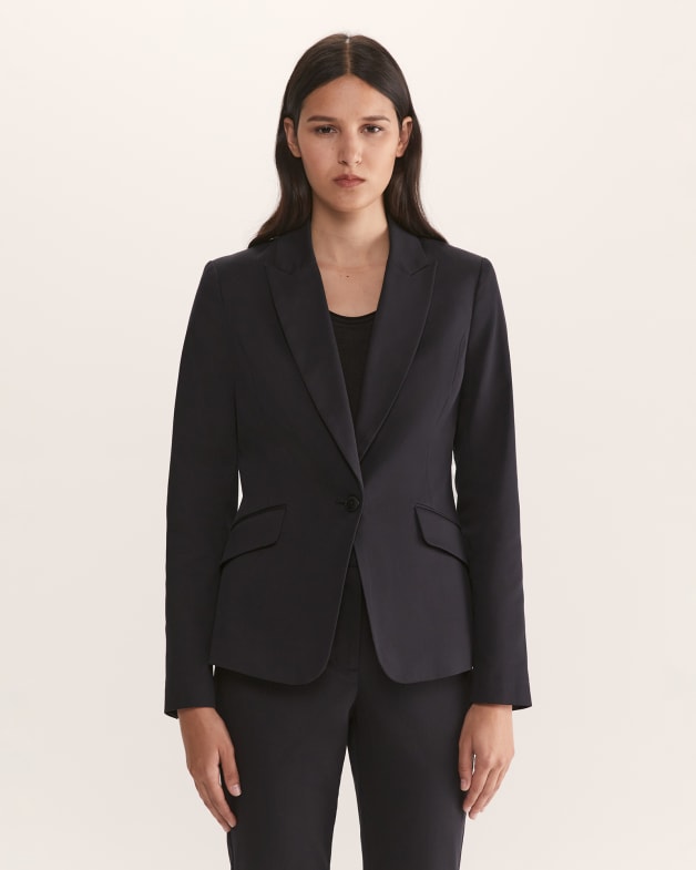 Tia Suit Blazer in Black SABA