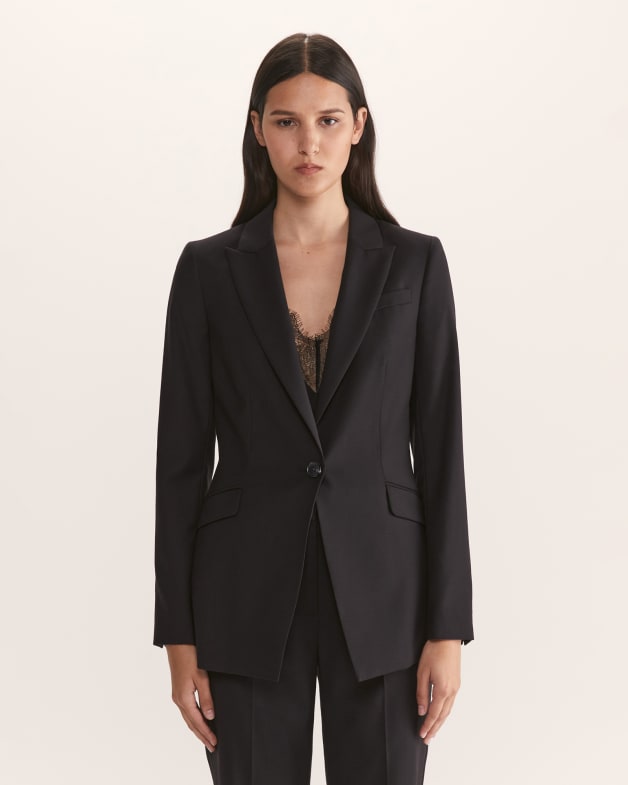 Celeste Wool Suit Blazer SABA