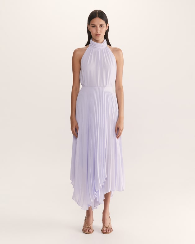 Willa Pleated Midi Skirt SABA