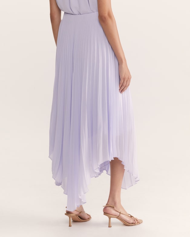 Pleated midi hotsell skirt au