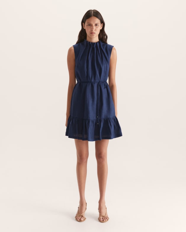 H&m discount navy dress