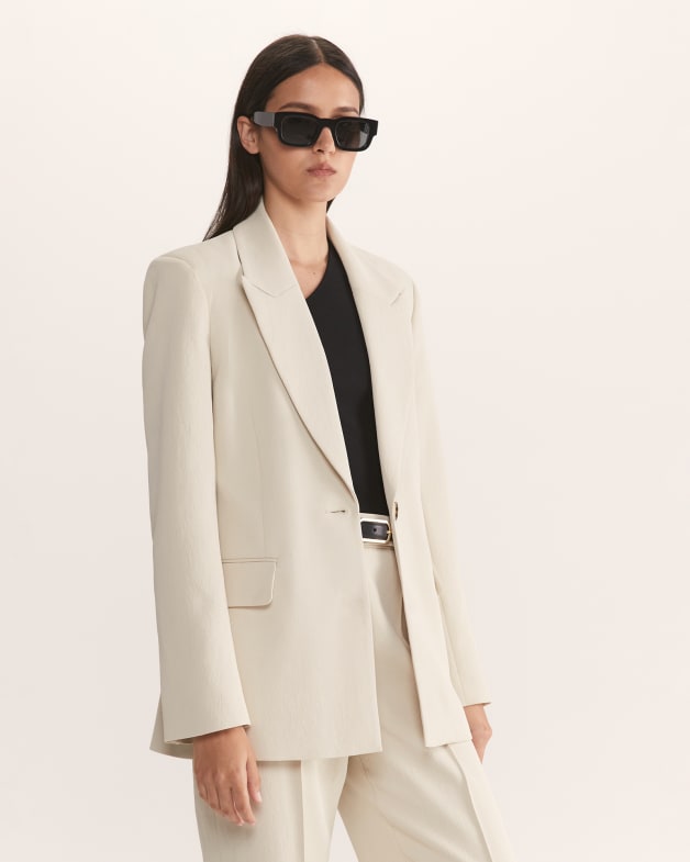 Longline blazer shop zara