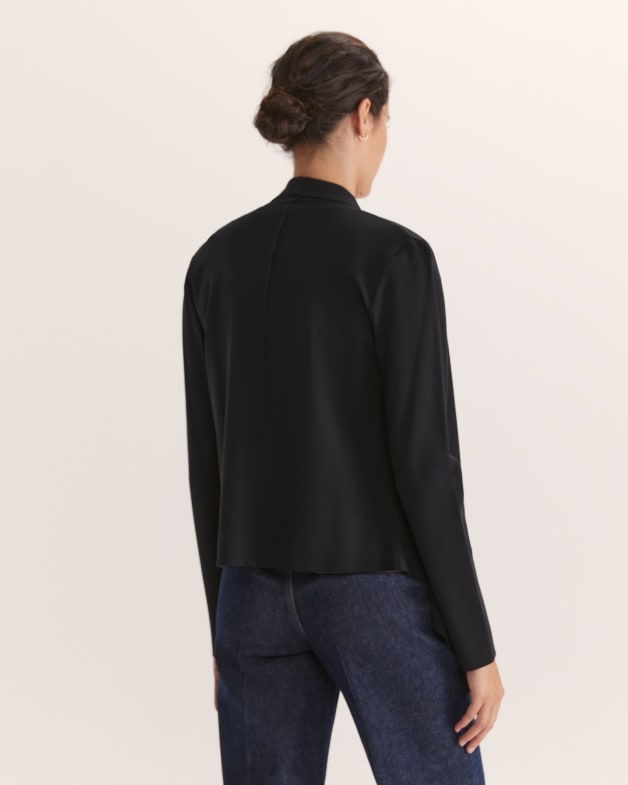 Little black cardigan top