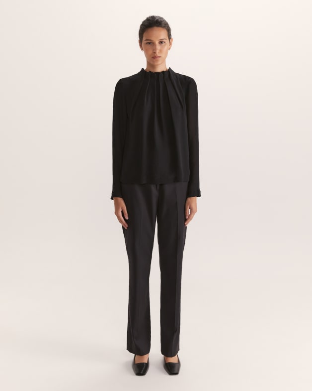 Willa High Neck Long Sleeve Top SABA