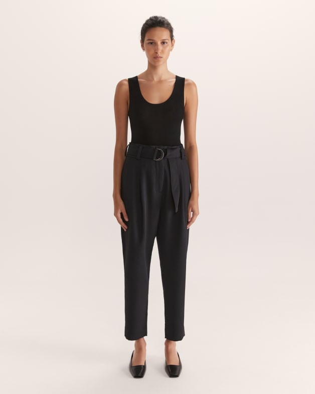 Dharma Belted Slim Pant SABA