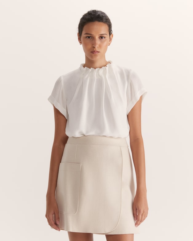 High neck short sleeve online
