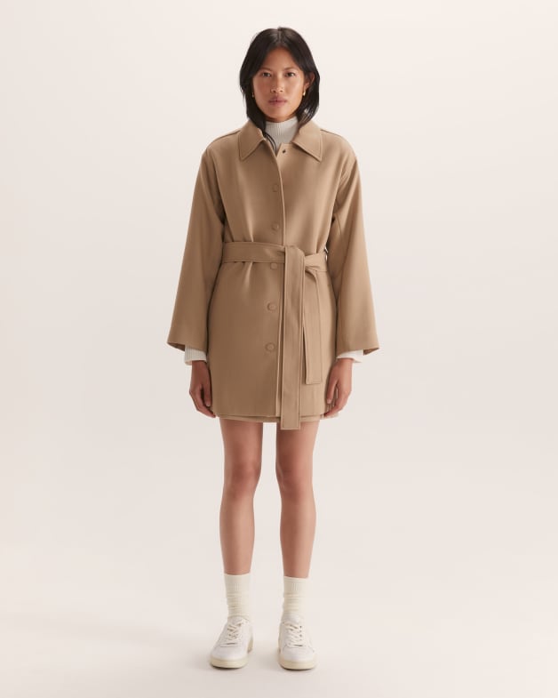 Cecilie Short Mac Coat SABA