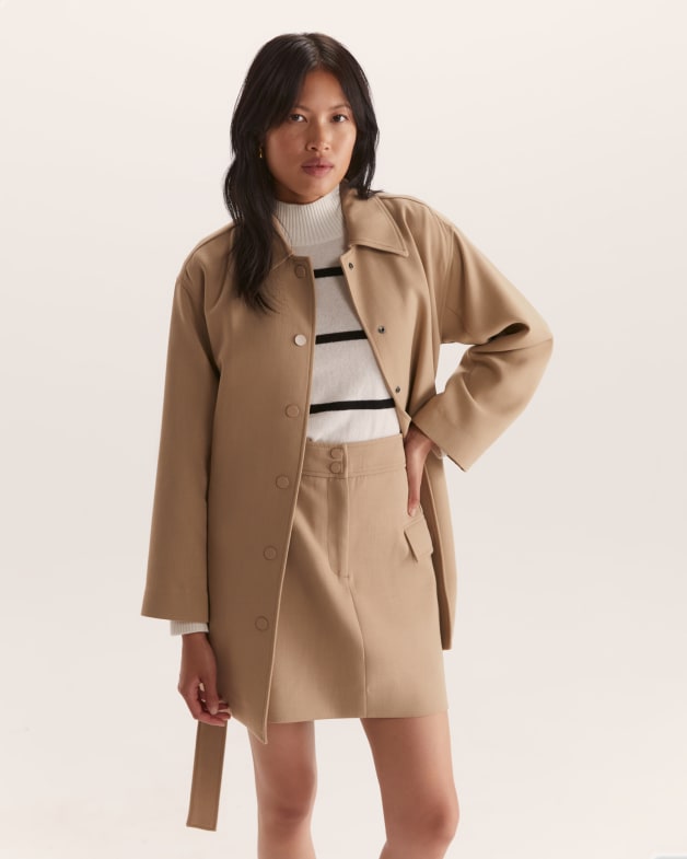 Short mac on sale coat