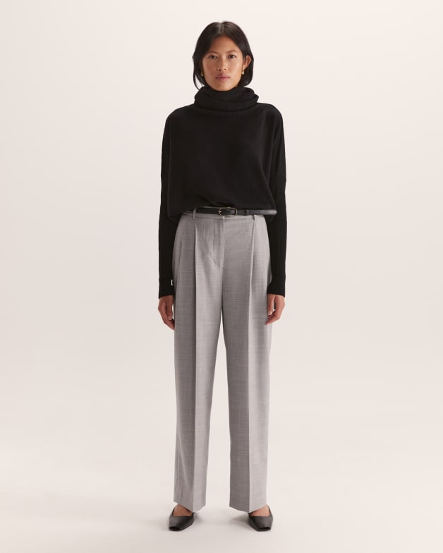 Saba claudia roll neck top