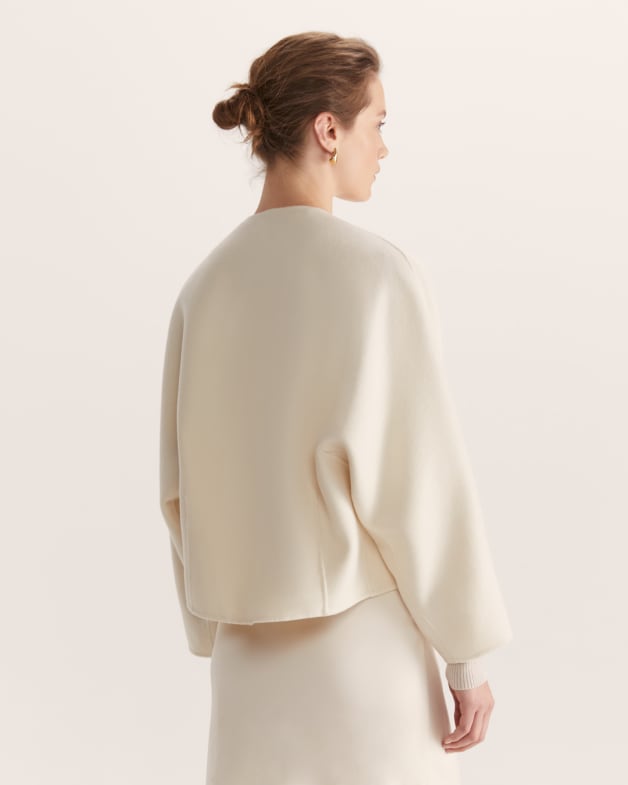 Saba kayla wrap coat top