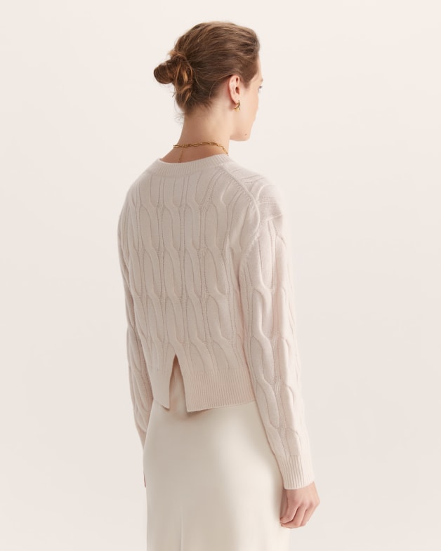 Wool crop sweater store