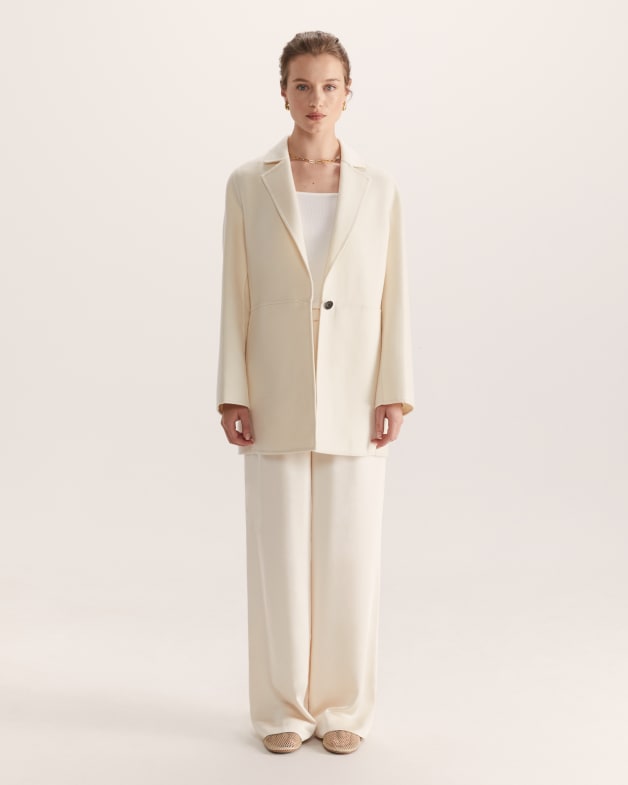 Ivory longline jacket online