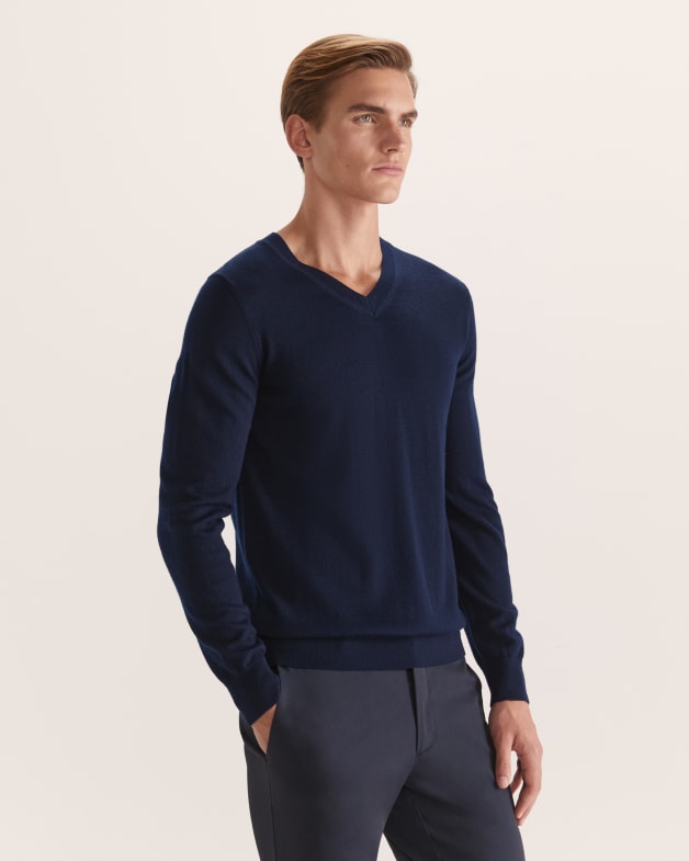 Wool v neck outlet