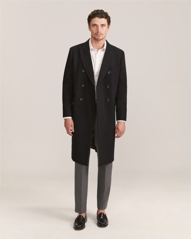 Full length wool overcoat discount