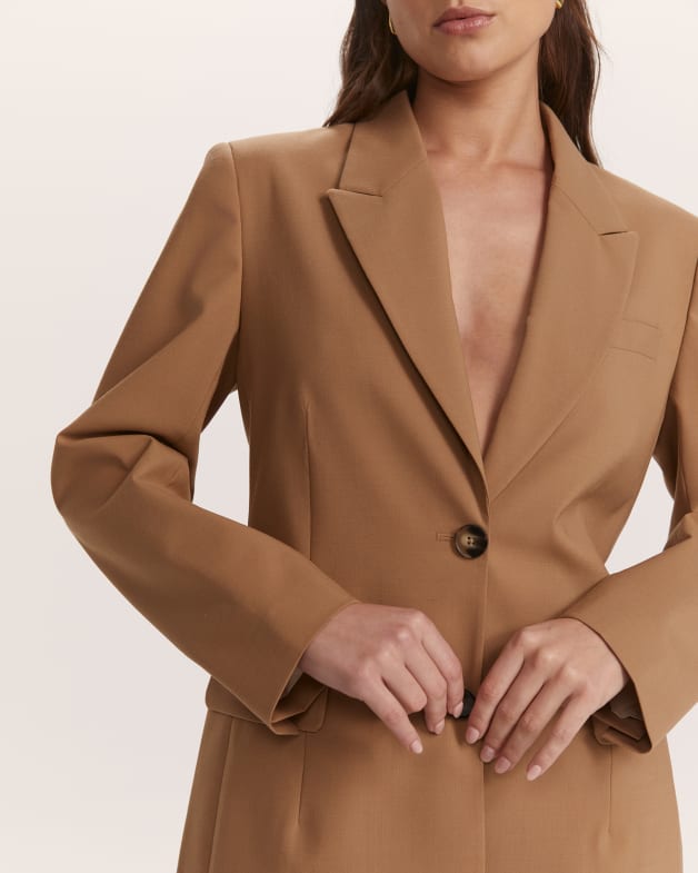 Saba camel coat clearance