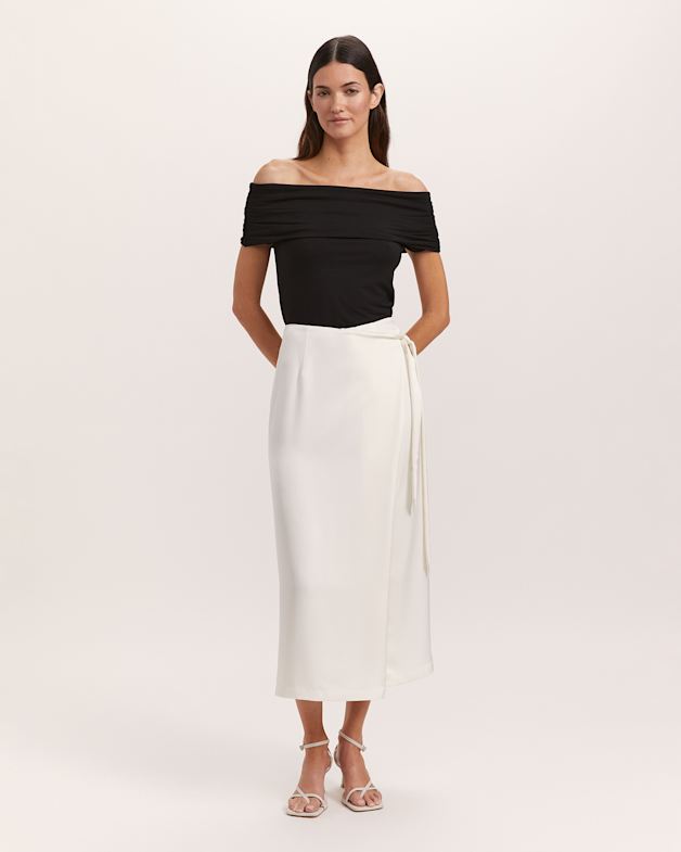 Wrap midi skirt nz new arrivals