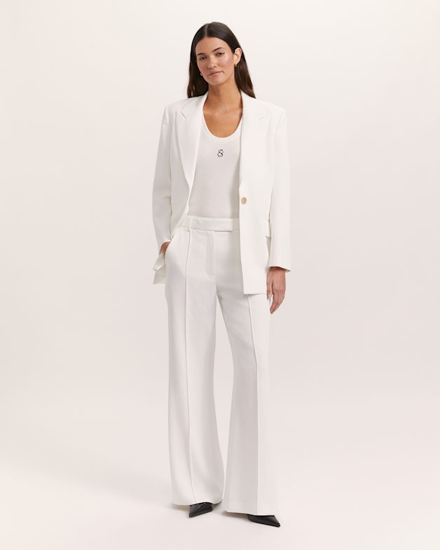 Dharma Longline Blazer in Alabaster SABA