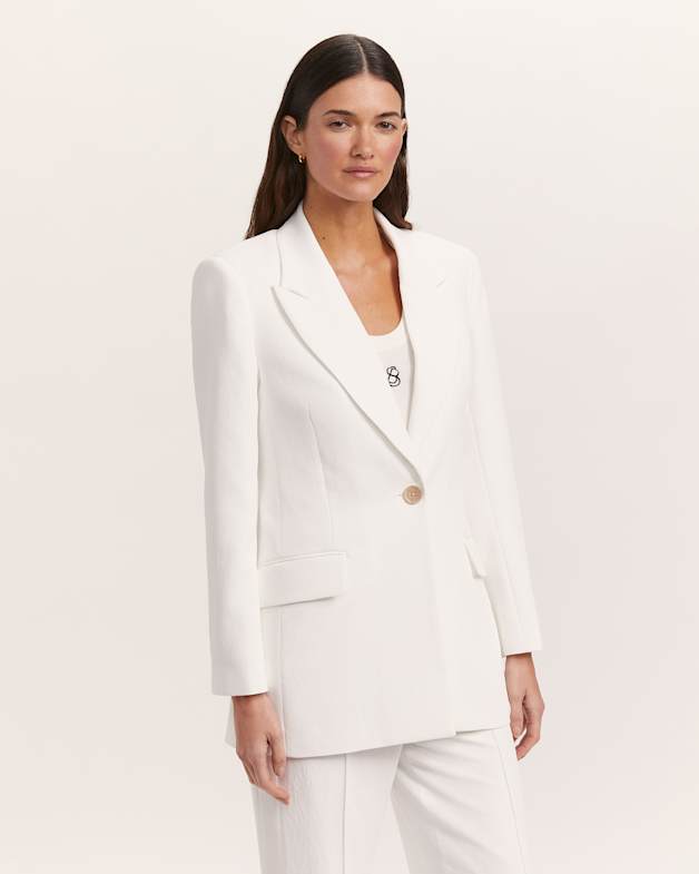 Longline blazer suit shop